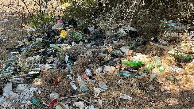 Alkol Alanlar Şehrin Göbeği Çöplüğe Çevirdiler