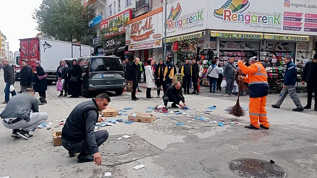 Ambaryolu’nda Seyyar Satıcı Eylemi