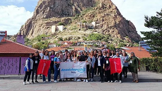 AnadoluyuzBİZ Gençleri Bolu'dan Afyonkarahisar'a geldi