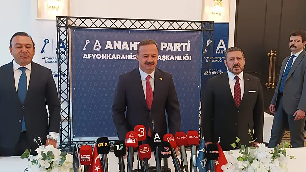 Anahtar Parti Lideri Ağıralioğlu, Cumhurbaşkanı Adayı'nı Afyon'da Açıkladı