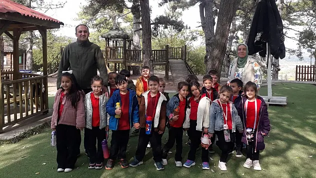 Anaokulu Öğrencileri Çamlıca Tabiat Parkı'ndaki Etkinliğe Katıldı
