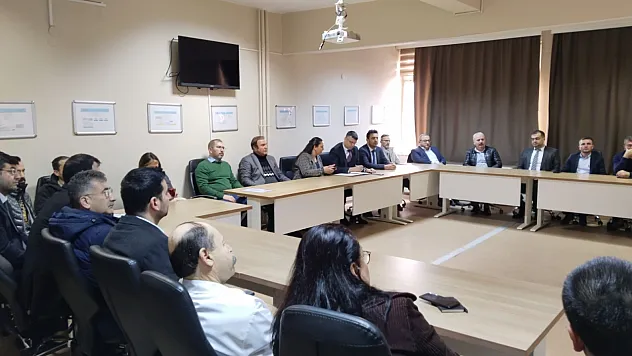 AOB Toplantısına Müdür Korkmaz Başkanlık Etti