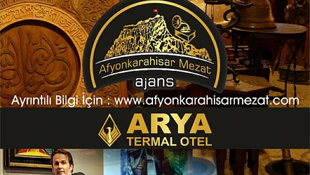 Arya Otel'de antika eşya  müzayedesi 26 Aralık'ta