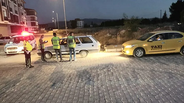 Asayiş denetiminde 45 bin 330 TL cezai işlem uyulandı