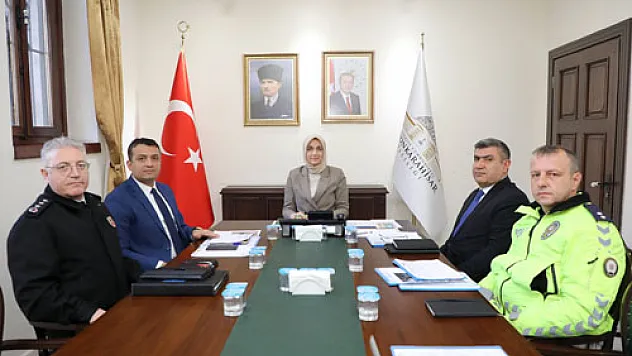 Asayiş Ve Güvenlik Çalışmaları Değerlendirildi