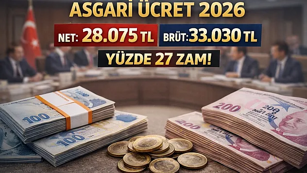 Asgari Ücrette 2026 Rakamı Belli Oldu