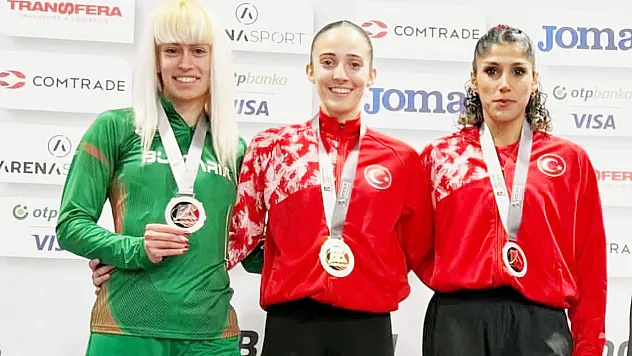 Atletizm Sporcusundan Balkan'da Altın Madalya