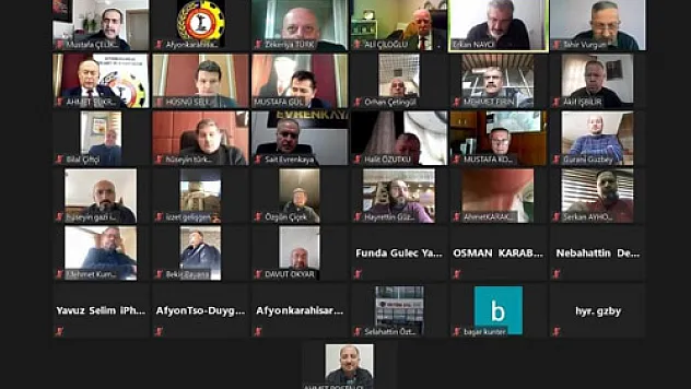 ATSO Müşterek Meslek Komitesi toplandı