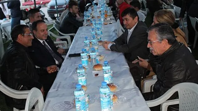 ATSO üyeleri, çadırda iftar yaptı