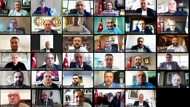 ATSO’da toplantılar devam ediyor