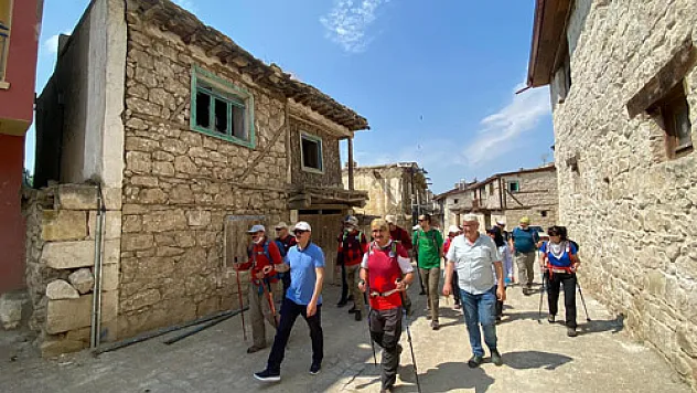 Ayazini'de yürüyüş rotaları belirleniyor