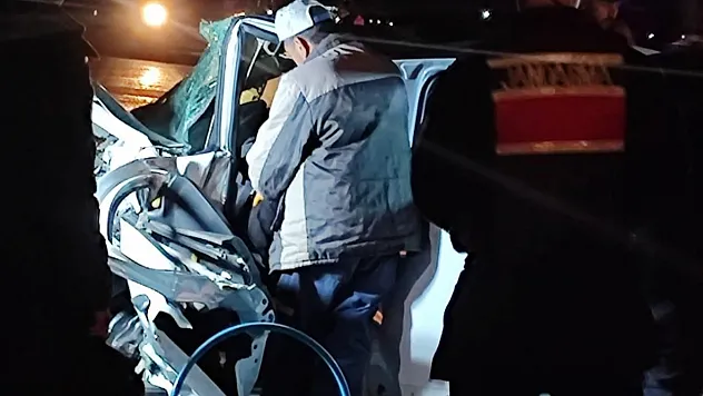 Baba Kız Trafik Kazasında Hayatını Kaybetti