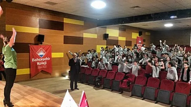 Bahçeşehir Koleji'nde sağlıklı yaşam anlatıldı