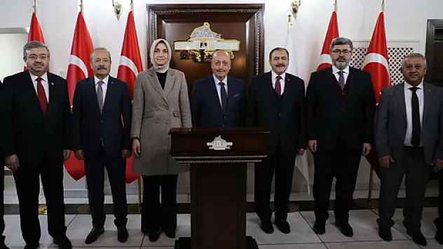 Bakan Bilgin, Vali Yiğitbaşı’nı ziyaret etti