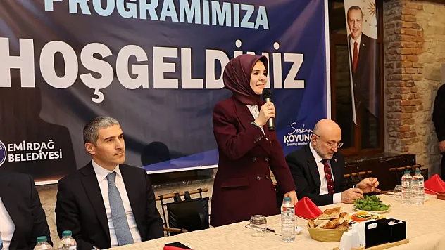 Bakan Göktaş, Sahuru Memleketi Emirdağ'da Yaptı
