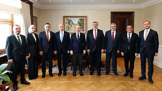 Bakan Yardımcısı Turan, AK Parti Afyon Heyetini Kabul Etti