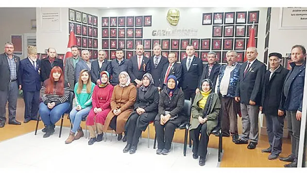 Bakırcı, şehit aileleri ve gazilerle bir araya geldi