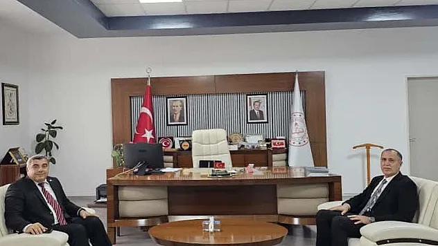 Başhekim Acar'dan, Müdür Sünnetci'ye İade-i Ziyaret