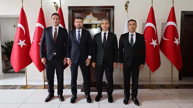 Basın İlan Kurumu Yetkilileri Vali Aktaş İle Bir Araya Geldi