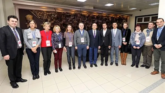 Başkan Çoban yabancı öğretmenleri kabul etti