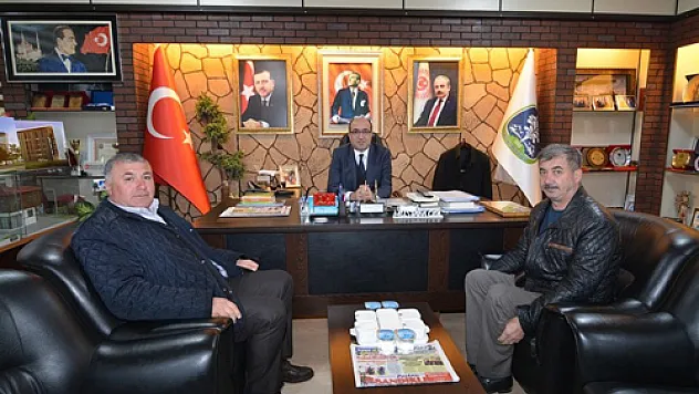 Başkan Çöl, şoförler odası yöneticileriyle görüştü