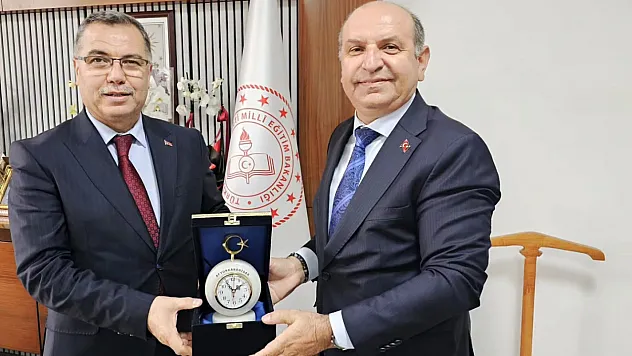 Başkan Demirci'den, Milli Eğitim Müdürüne Teşekkür
