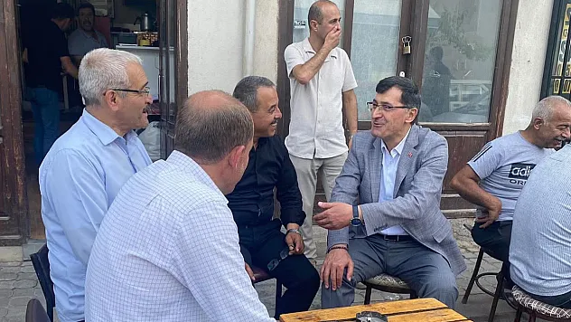 Başkan Eyüp Kahveci Esnafla Buluştu
