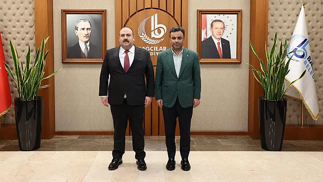 Başkan Hamamcı'dan Bağcılar Belediye Başkanı Yasin Yıldız'a Nezaket Ziyareti