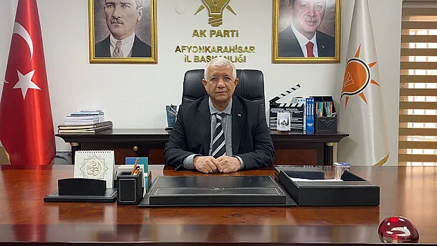 Başkan Menteş, Afyon halkını Erdoğan'ın mitingine davet etti