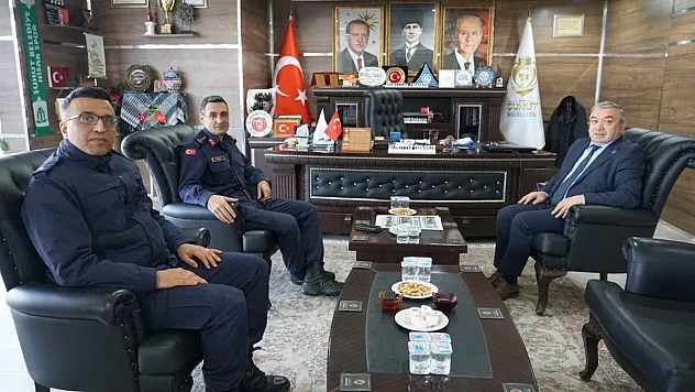 Başkan Özaşkın, Şuhut'ta Kolluk Kuvvetleriyle Görüştü