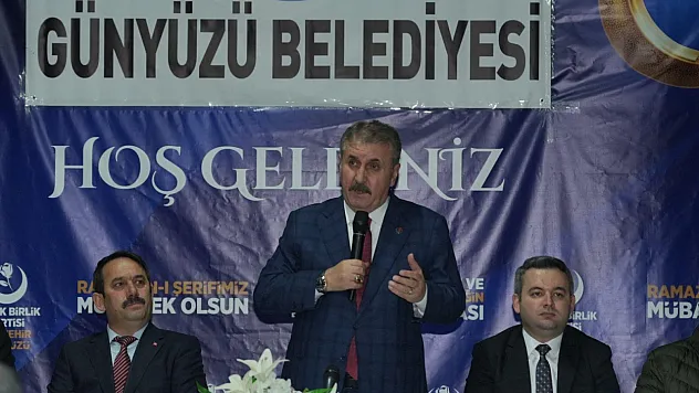 BBP Genel Başkanı Destici: 'Türkiye Güçlü Olmak Zorunda'