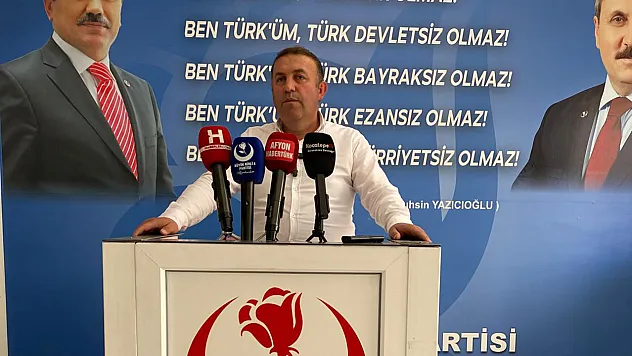 BBP İl Başkanı Çağlar: Burcu Hanım BBP'ye Geçerse Kentsel Dönüşüm 3 Ayda Başlar