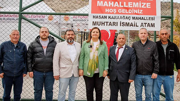 Belediye Başkanı Köksal, Hasan Karaağaç Mahallesi'nde