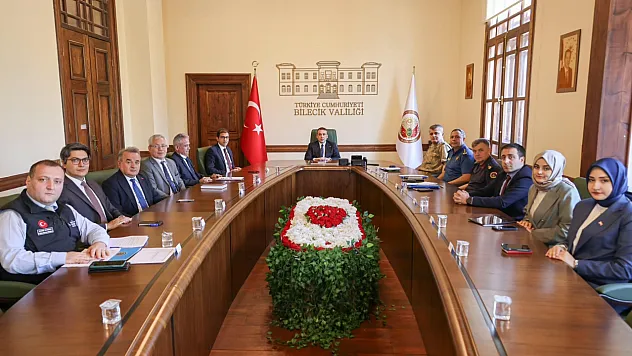 Bilecik'te 'Asayiş ve Güvenlik Toplantısı' Yapıldı