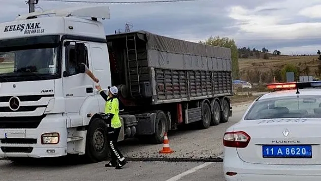 Bilecik'te Düzensiz Göçle Mücadeleye Yönelik Huzur Uygulaması