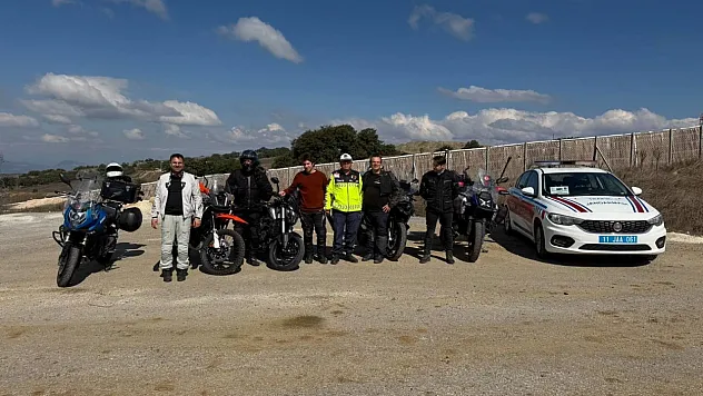 Bilecik'te Eş Zamanlı Motosiklet Denetimi