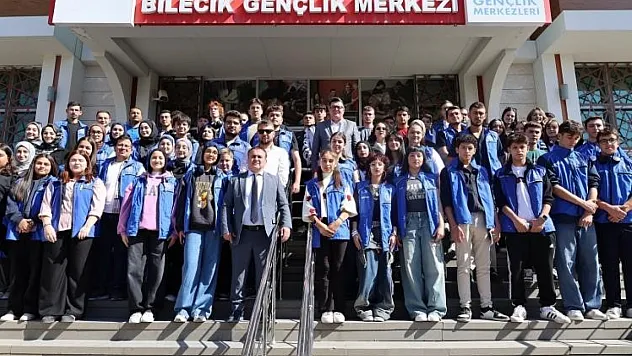 Bilecik'te 'Gençler Bakanlığında' Projesi Kapsamında 90 Öğrenci Ankara'ya Uğurlandı