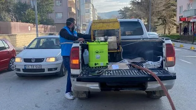 Bilecik'te Haşerelere Karşı Kışlık Mücadele