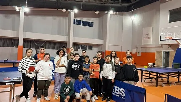 Bilecik'te Masa Tenisi Antrenmanları Hız Kesmeden Devam Ediyor