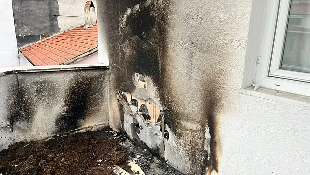 Bilecik'te Ocakta Unutulan Yemek Yangına Neden Oldu