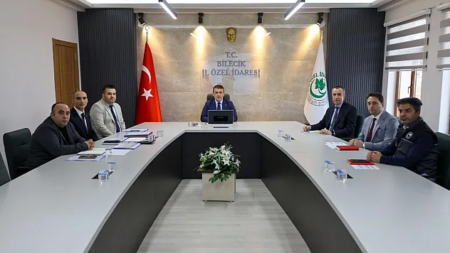 Bilecik'te Tarım Yatırımları Koordinasyon Toplantısı Gerçekleştirildi