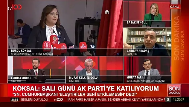 'Bir Karar Verdim, Salı Günü AK Parti'ye Katılacağım'