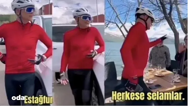 Bisiklete Binerken Tayt Giyen Vali Görevden Alındı