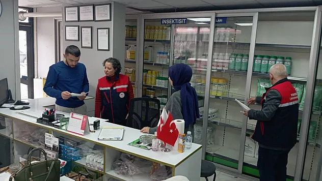 Bitki Koruma Ürünleri Bayilerine Yönelik Denetim Yapıldı