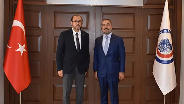 Bölge Müdürü Arar'dan Rektör Okumuş’a ziyaret