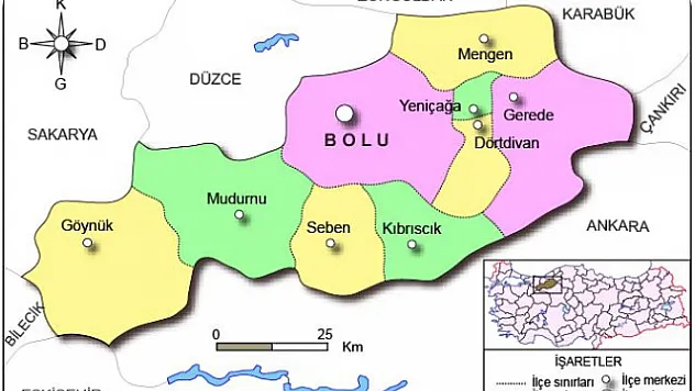 Bolu’da 4,5 büyüklüğünde deprem