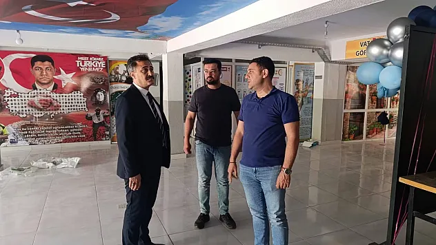 Bolvadin'deki Okullarda Bakım Ve Onarım Çalışmaları Sürüyor