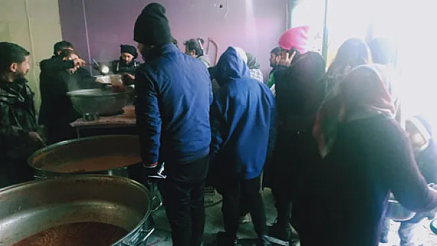 Bolvadinliler Elbistan'da aşevi kurdu