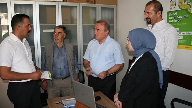 Bozüyük'te Genel Tarım Sayımı İçin Kayıtlar Başladı