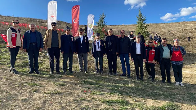Bozüyük'te Şehitler Anısına Fidan Dikimi